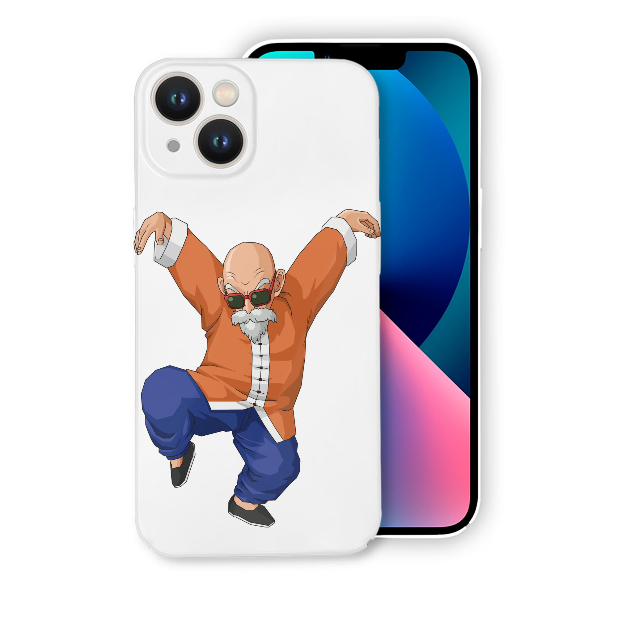 （画像用） ドラゴンボール 亀仙人（かめせんにん） DRAGON BALL Master Roshi Kame Sennin 【iPhone 14シリーズ対応】ハードケース