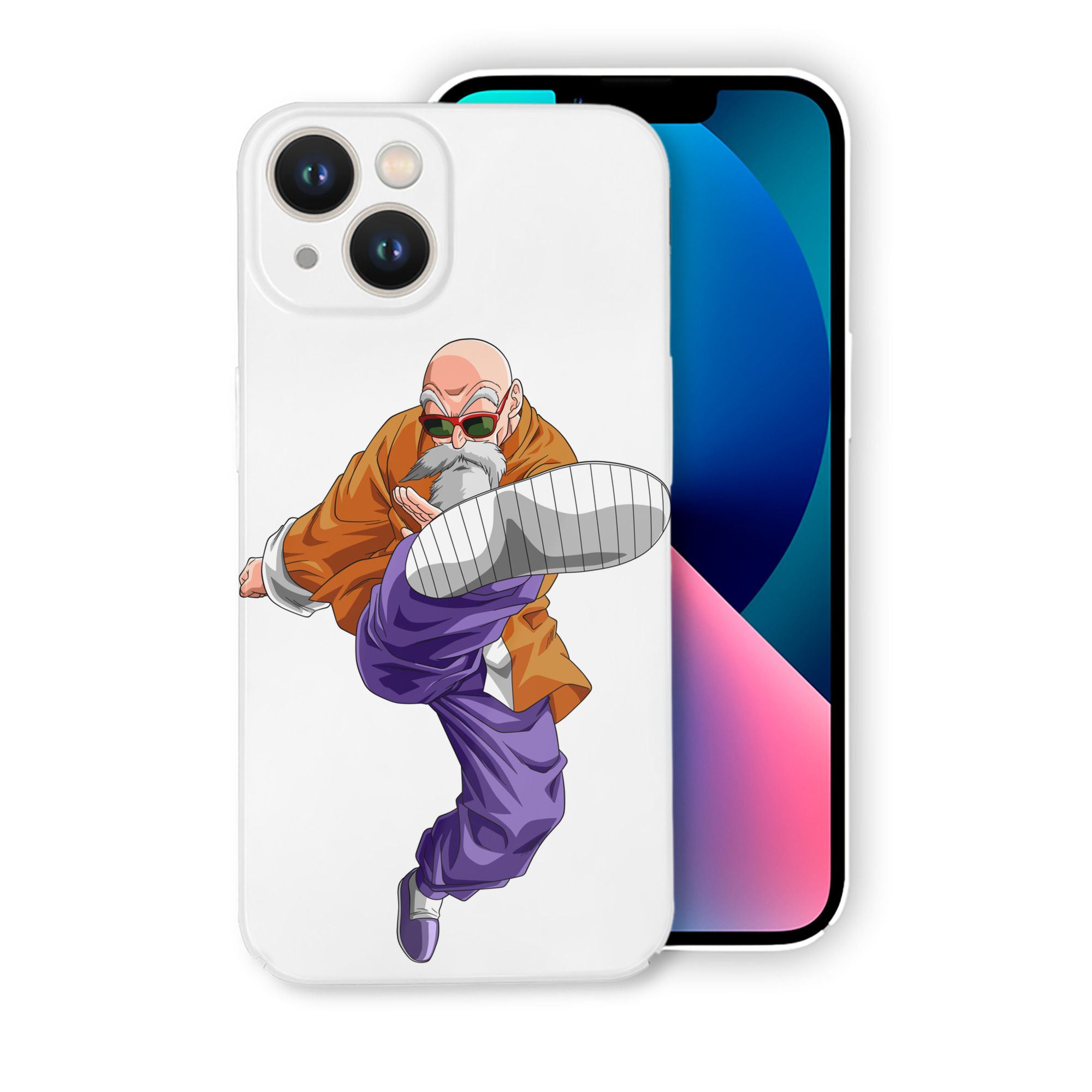 （画像用） ドラゴンボール 亀仙人（かめせんにん） DRAGON BALL Master Roshi Kame Sennin 【iPhone 14シリーズ対応】ハードケース