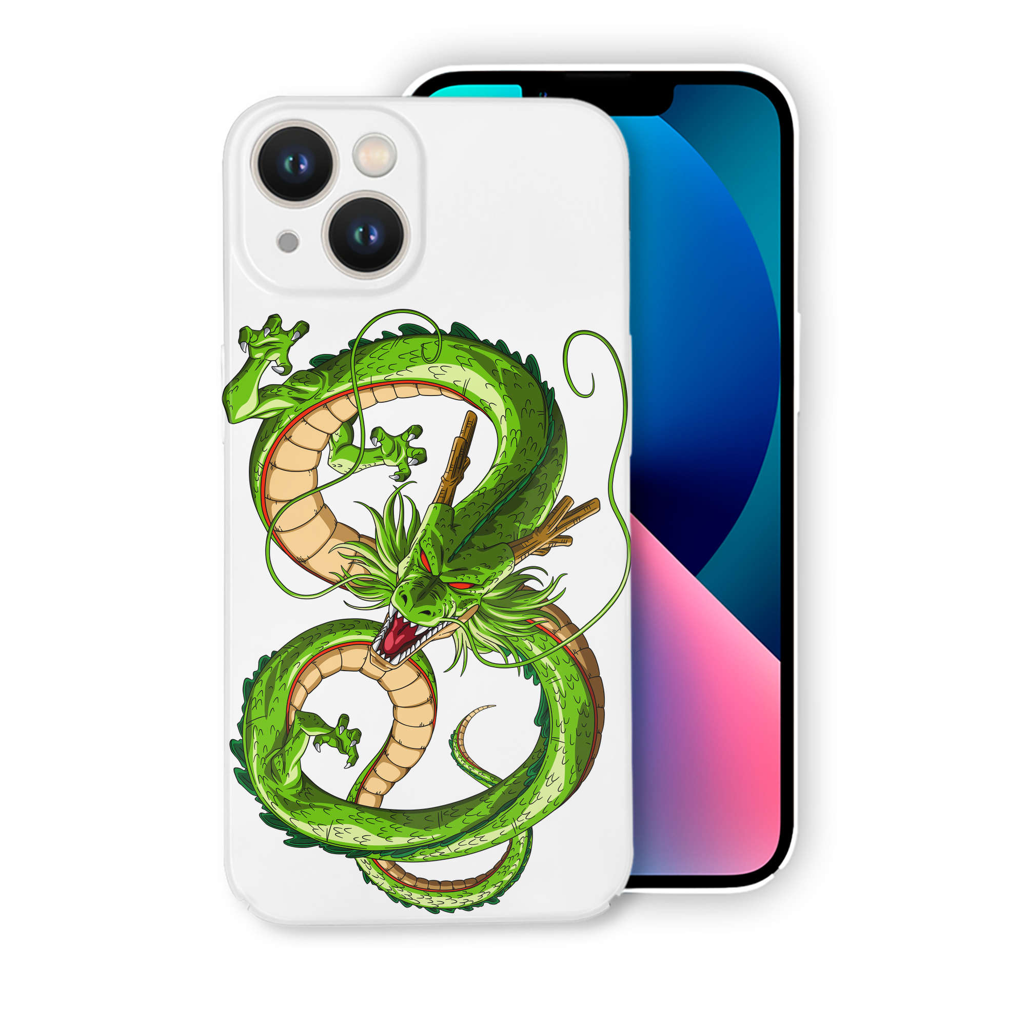 （画像用） ドラゴンボール 神龍 シェンロン DRAGON BALL Shenron 【iPhone 14シリーズ対応】ハードケース