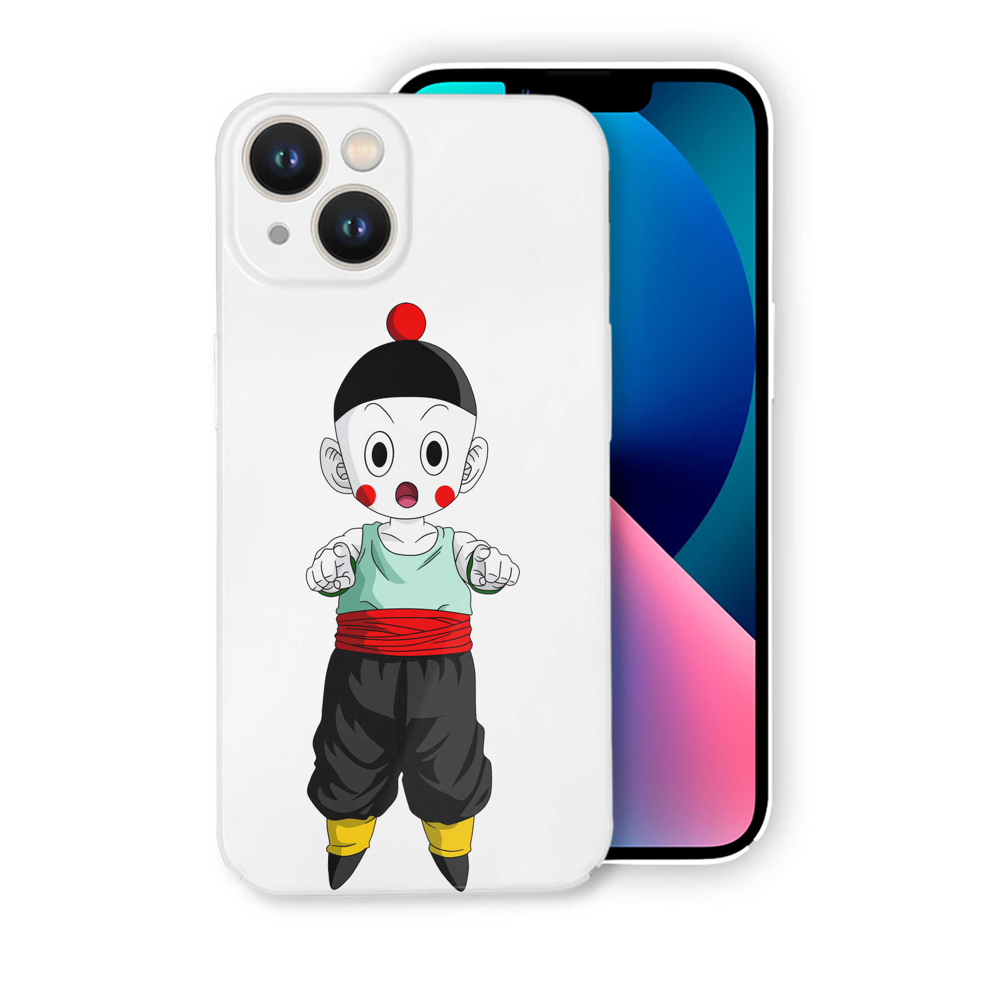（画像用） ドラゴンボール 餃子（チャオズ）DRAGON BALL Chaoz 【iPhone 14シリーズ対応】ハードケース