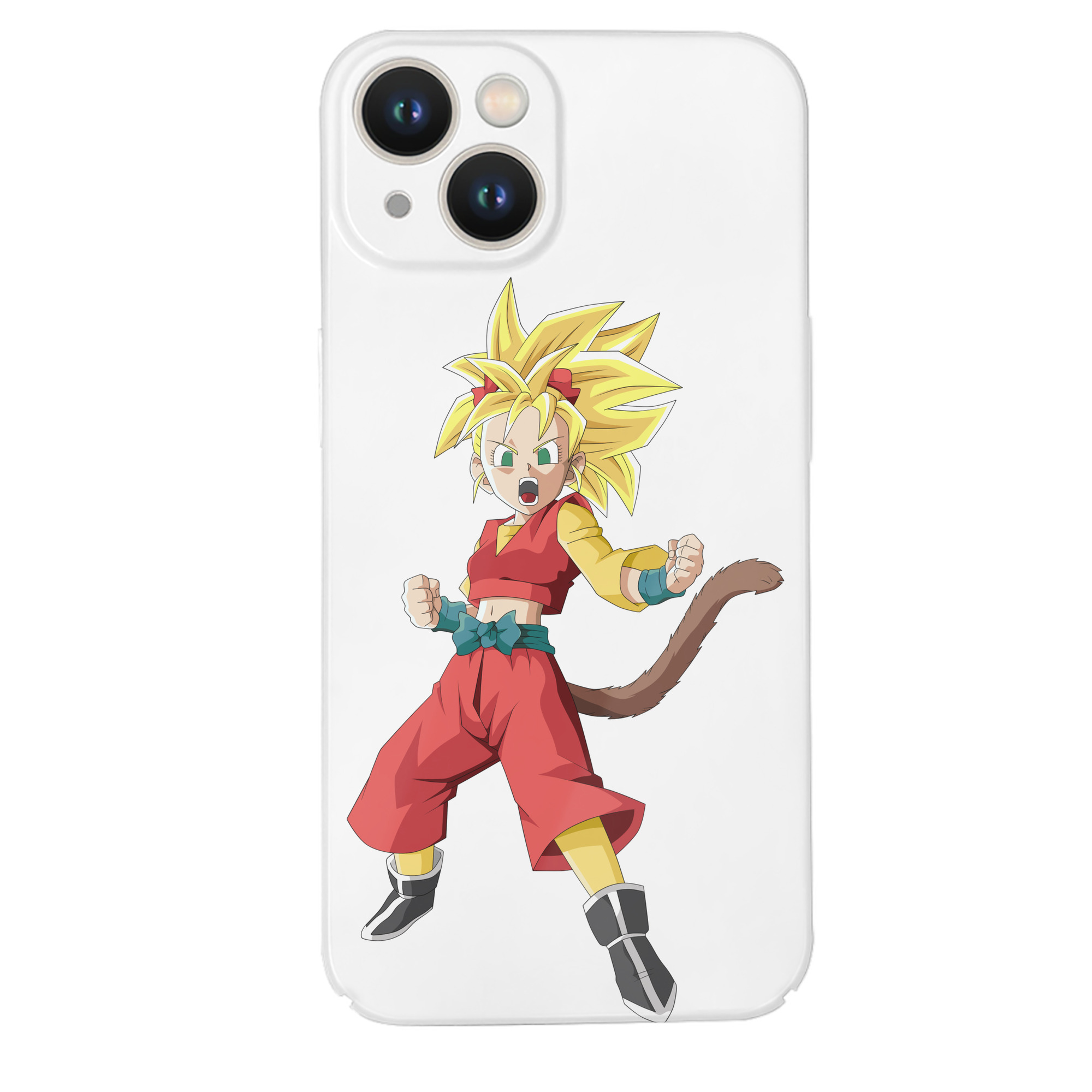 （画像用） ドラゴンボール カリフラ DRAGON BALL Caulifla 【iPhone 14シリーズ対応】ハードケース