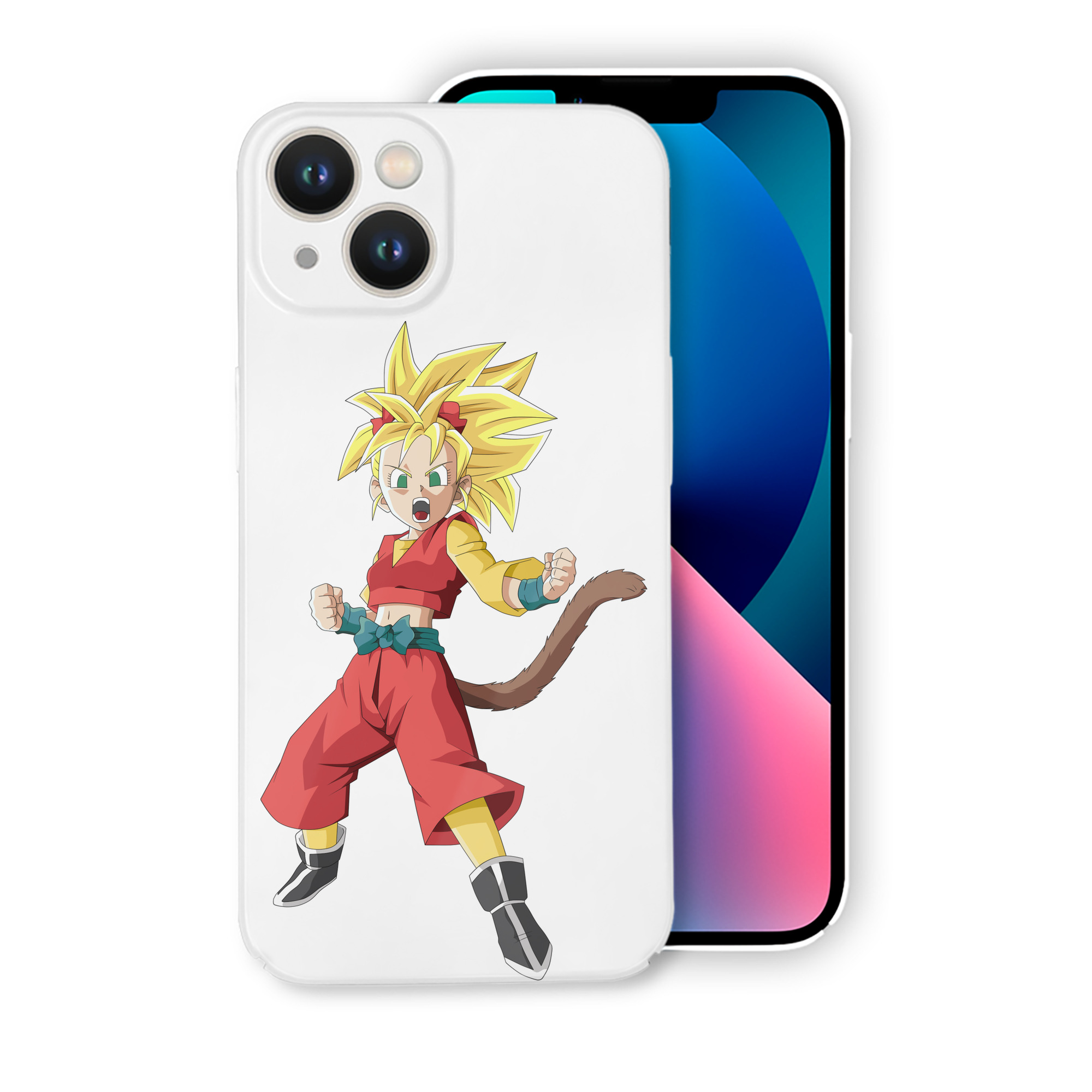 （画像用） ドラゴンボール カリフラ DRAGON BALL Caulifla 【iPhone 14シリーズ対応】ハードケース