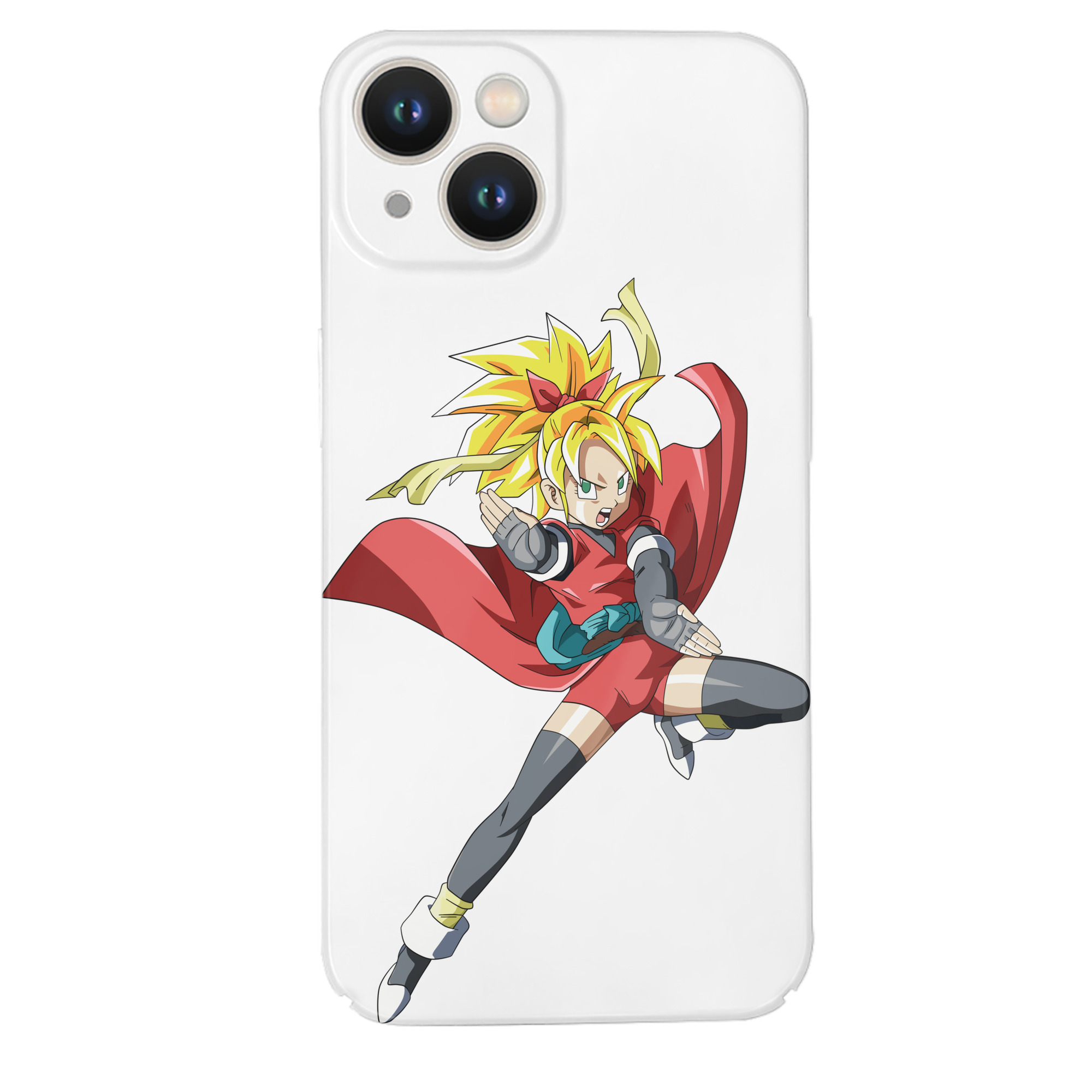 （画像用） ドラゴンボール カリフラ DRAGON BALL Caulifla 【iPhone 14シリーズ対応】ハードケース