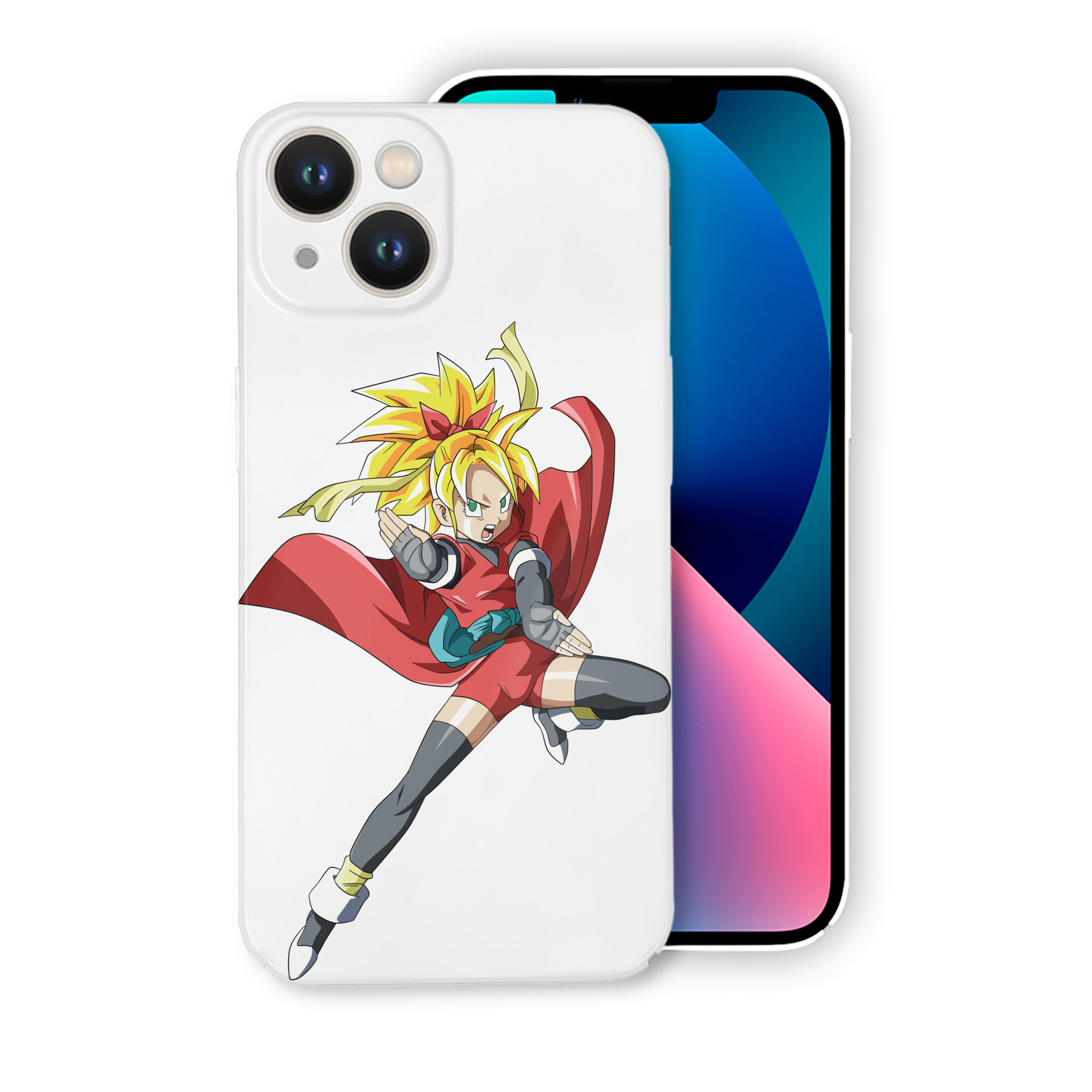 （画像用） ドラゴンボール カリフラ DRAGON BALL Caulifla 【iPhone 14シリーズ対応】ハードケース