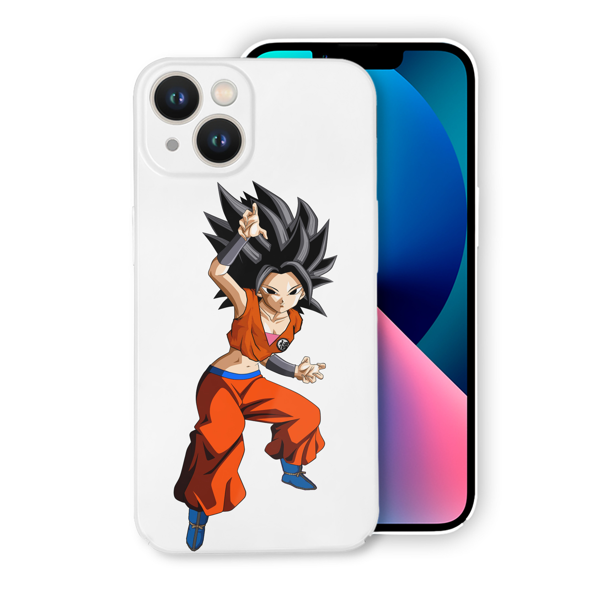 （画像用） ドラゴンボール カリフラ DRAGON BALL Caulifla 【iPhone 14シリーズ対応】ハードケース