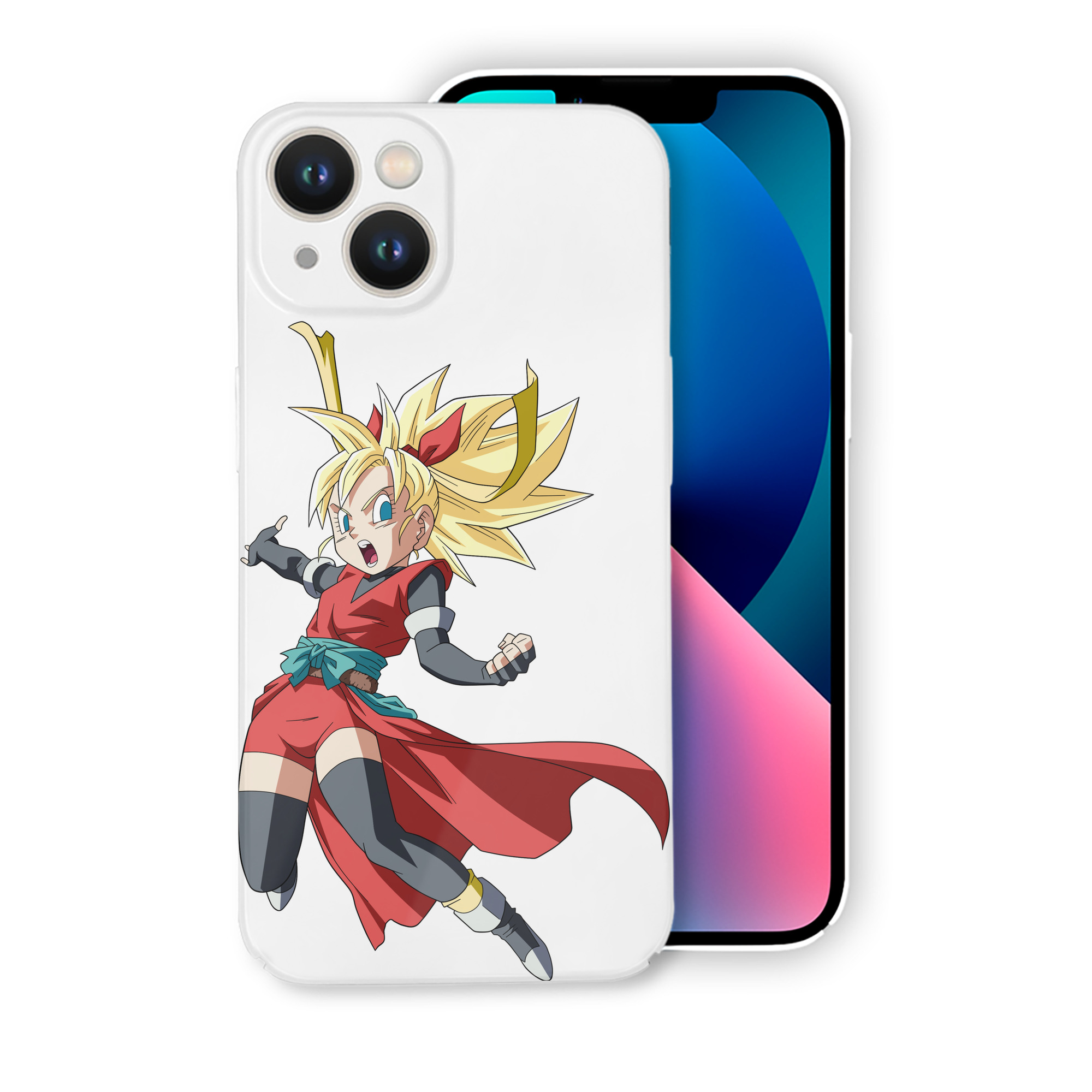 （画像用） ドラゴンボール カリフラ DRAGON BALL Caulifla 【iPhone 14シリーズ対応】ハードケース