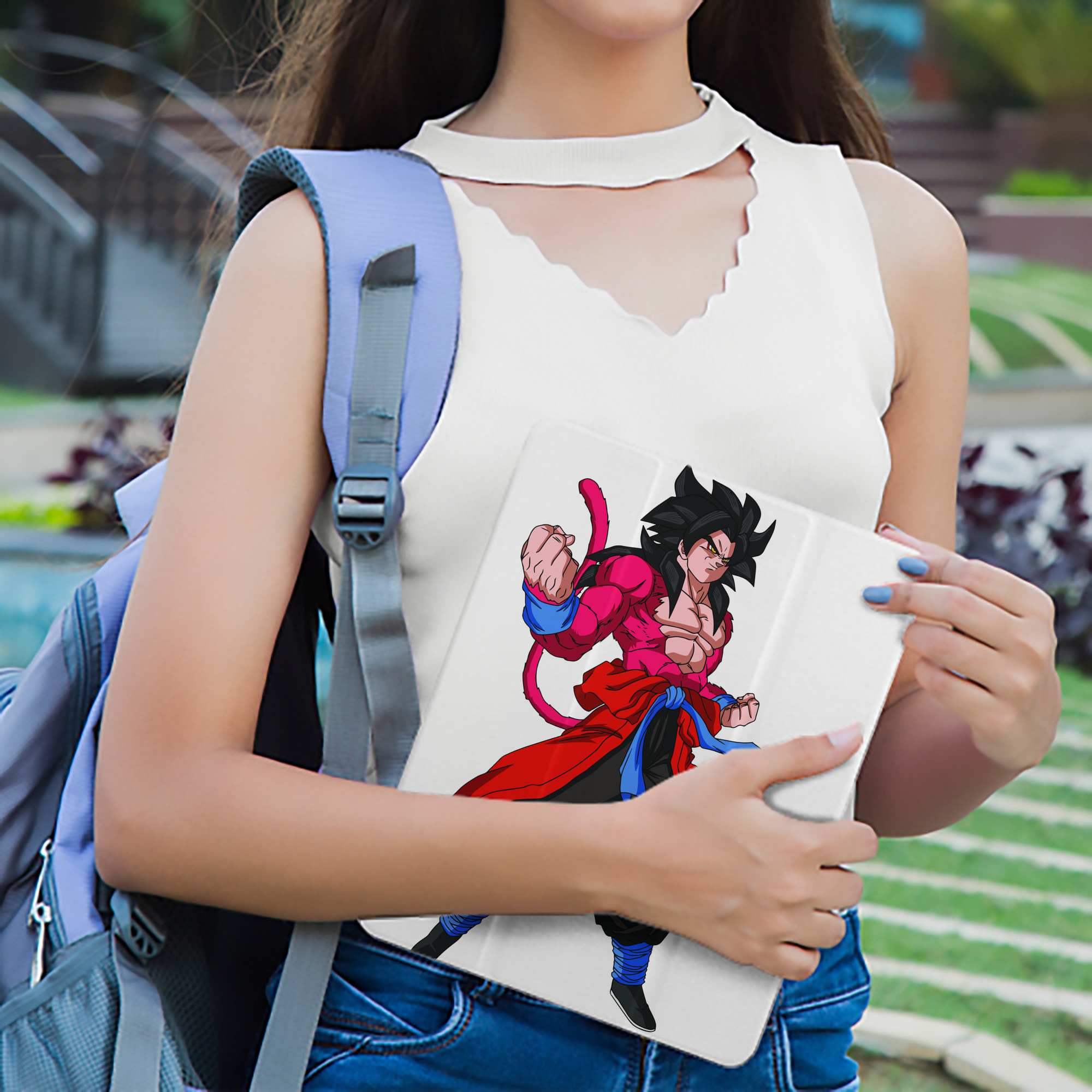 ドラゴンボール 孫悟空（そん ごくう）Son Goku カカロット DRAGON BALL Kakarotto IPad ケース ペン収納付き 三つ折りスタンド PUレザー×シリコン 対応機種9.5/10.5/10.9インチ