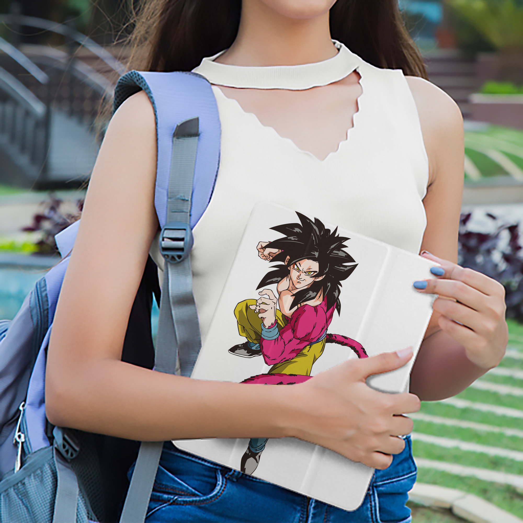 ドラゴンボール 孫悟空（そん ごくう）Son Goku カカロット DRAGON BALL Kakarotto IPad ケース ペン収納付き 三つ折りスタンド PUレザー×シリコン 対応機種9.5/10.5/10.9インチ