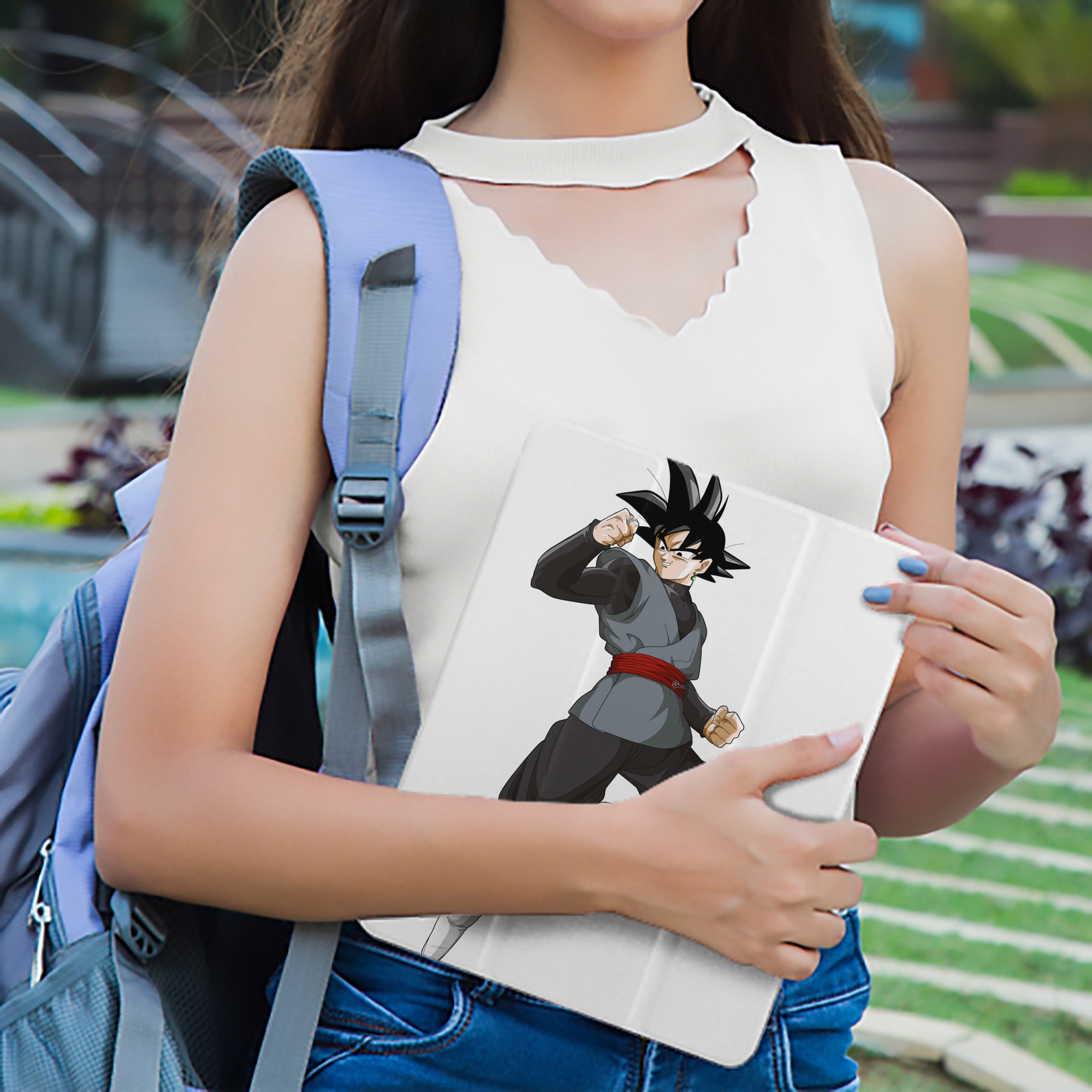 ドラゴンボール ベジータ四世（Bejīta Yonsei）DRAGON BALL Vegeta IV IPad ケース ペン収納付き 三つ折りスタンド PUレザー×シリコン 対応機種9.5/10.5/10.9インチ