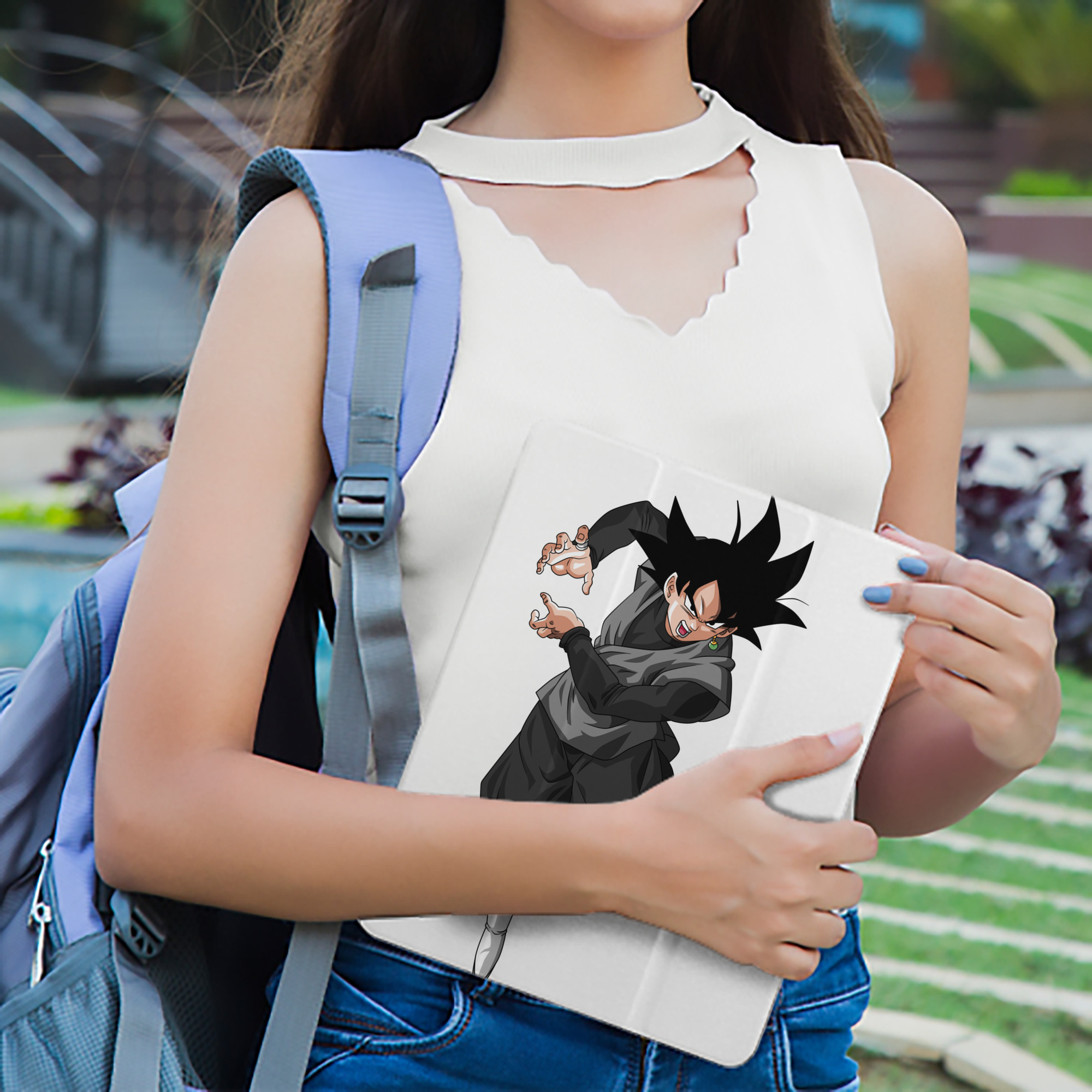 ドラゴンボール ベジータ四世（Bejīta Yonsei）DRAGON BALL Vegeta IV IPad ケース ペン収納付き 三つ折りスタンド PUレザー×シリコン 対応機種9.5/10.5/10.9インチ