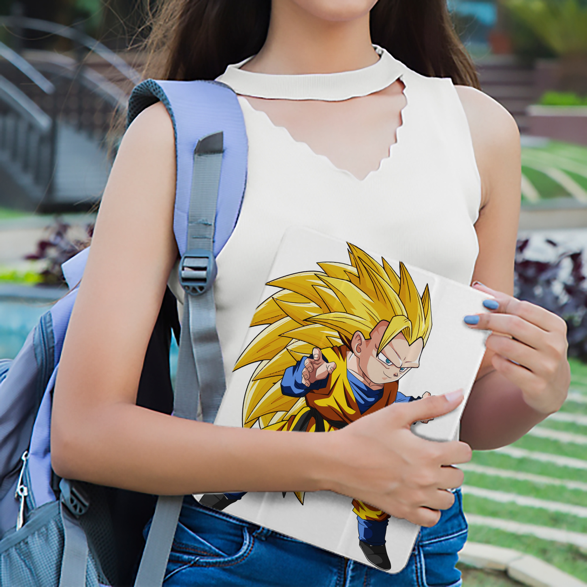 ドラゴンボール ベジータ四世（Bejīta Yonsei）DRAGON BALL Vegeta IV IPad ケース ペン収納付き 三つ折りスタンド PUレザー×シリコン 対応機種9.5/10.5/10.9インチ