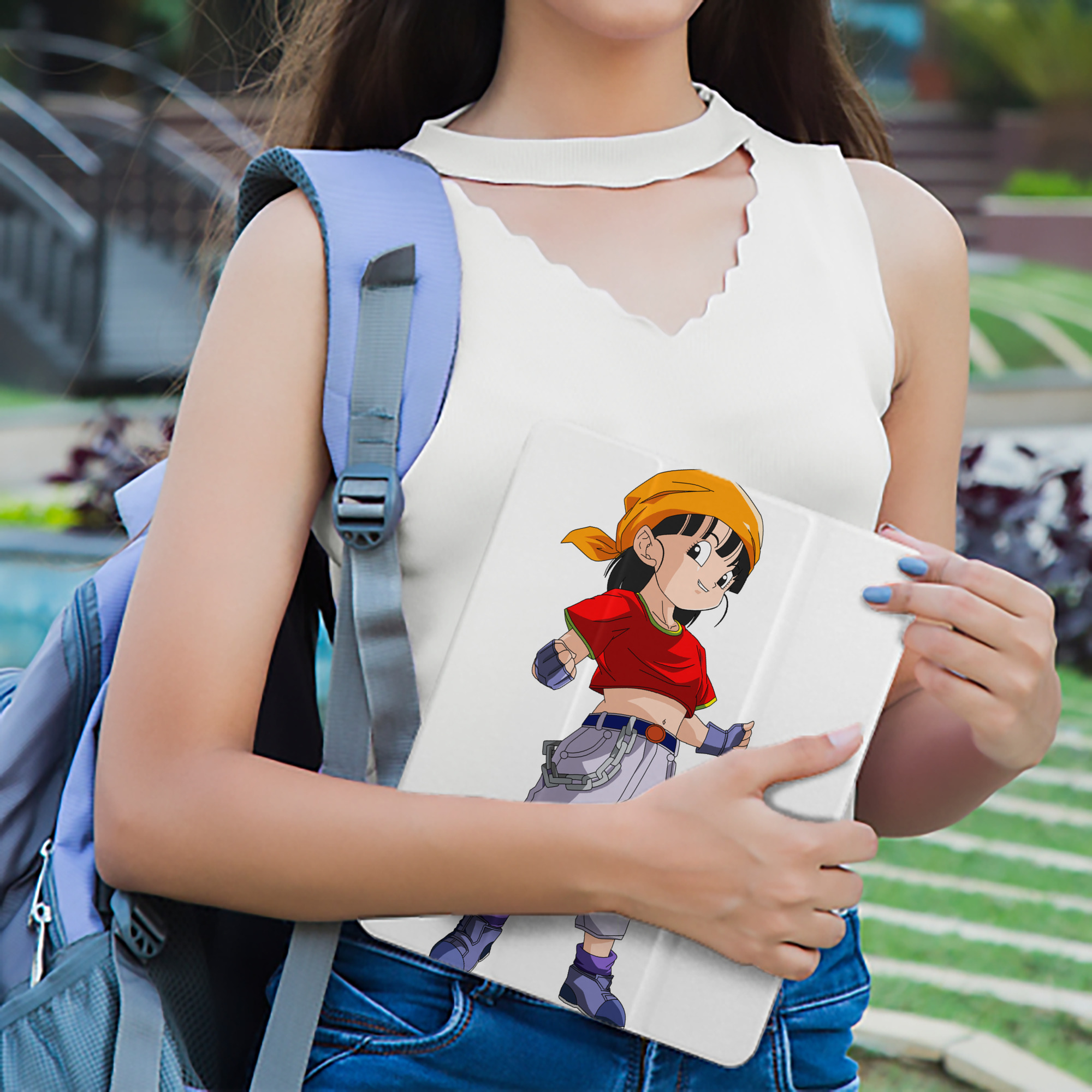 ドラゴンボール パン DRAGON BALL Pan IPad ケース ペン収納付き 三つ折りスタンド PUレザー×シリコン 対応機種9.5/10.5/10.9インチ