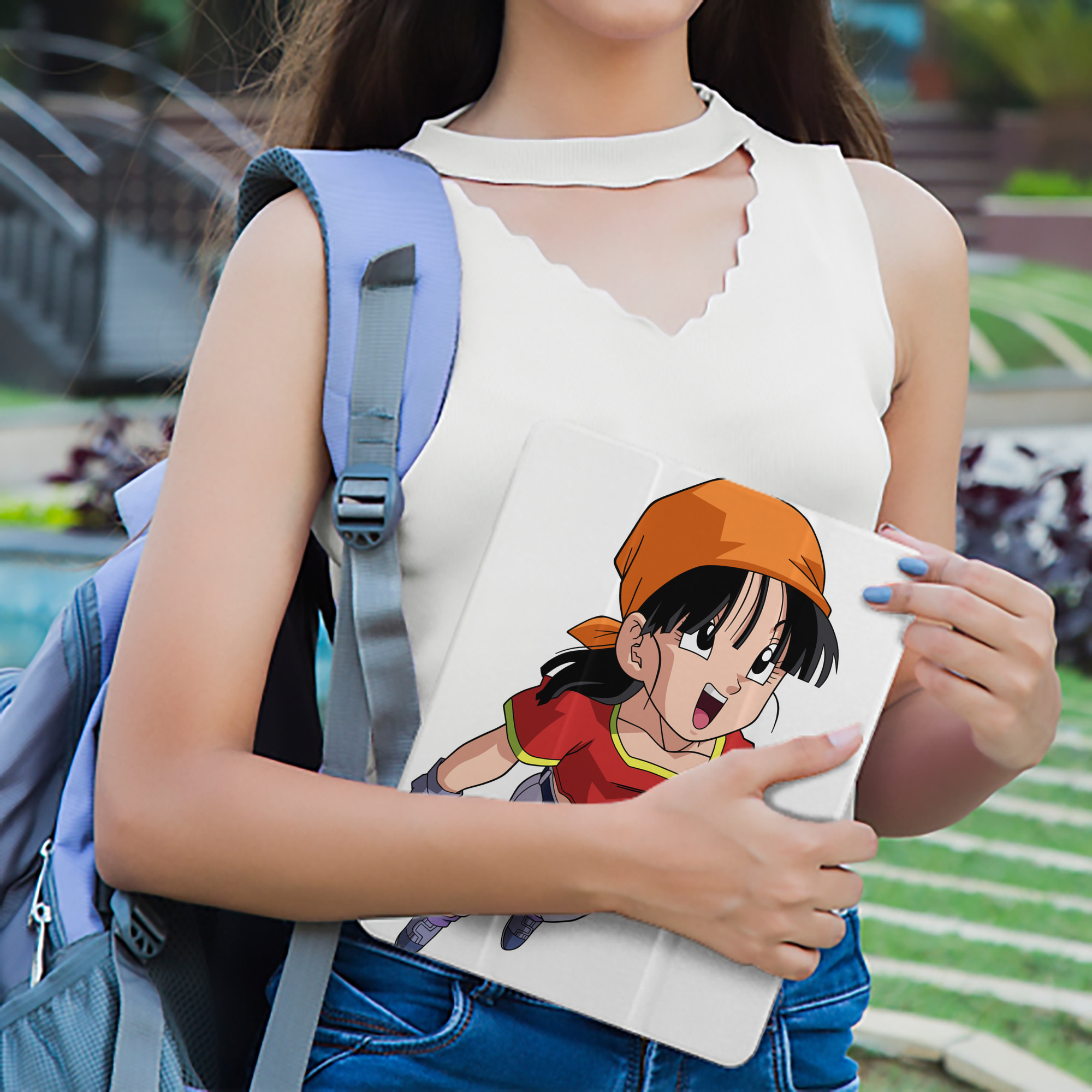 ドラゴンボール パン DRAGON BALL Pan IPad ケース ペン収納付き 三つ折りスタンド PUレザー×シリコン 対応機種9.5/10.5/10.9インチ