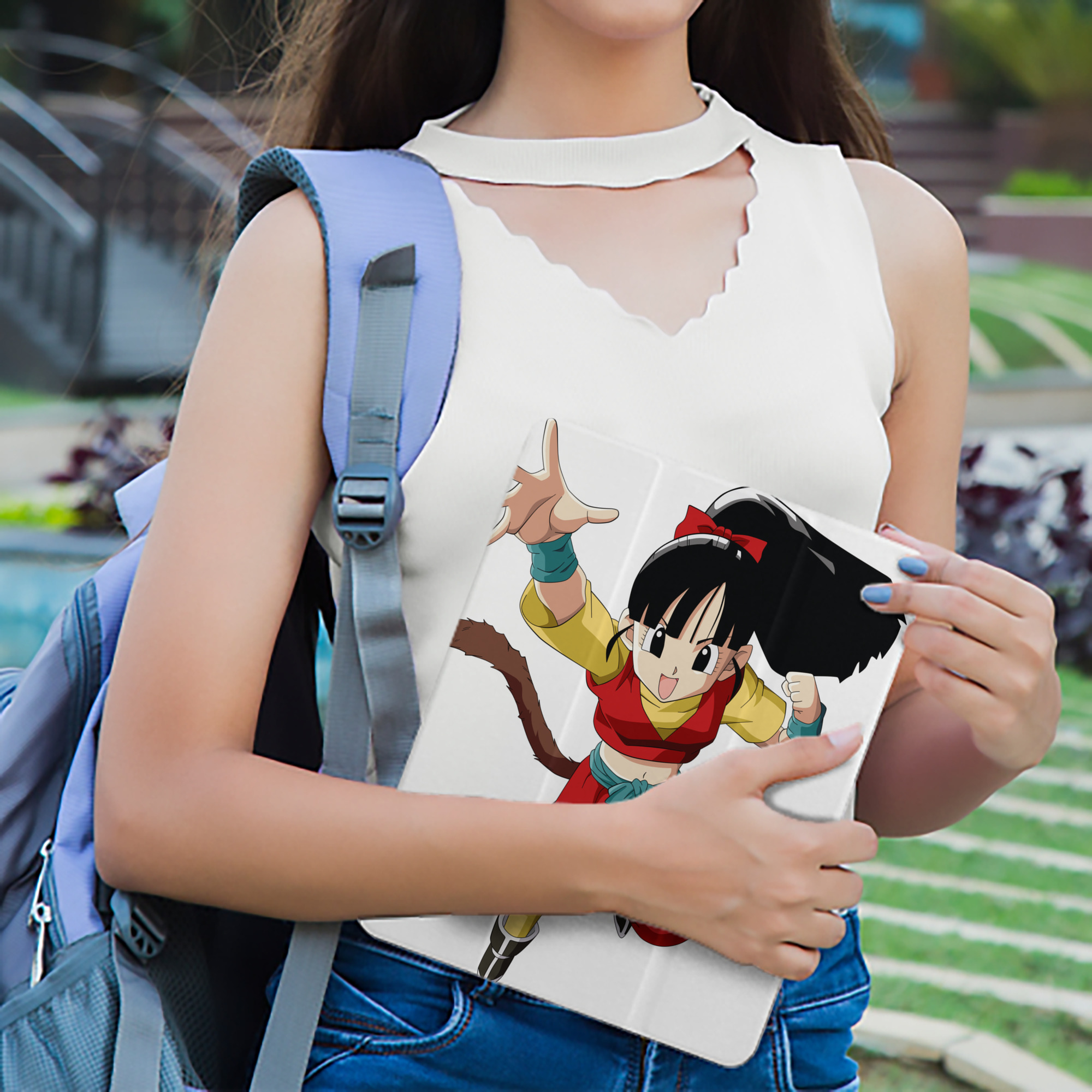 ドラゴンボール パン DRAGON BALL Pan IPad ケース ペン収納付き 三つ折りスタンド PUレザー×シリコン 対応機種9.5/10.5/10.9インチ
