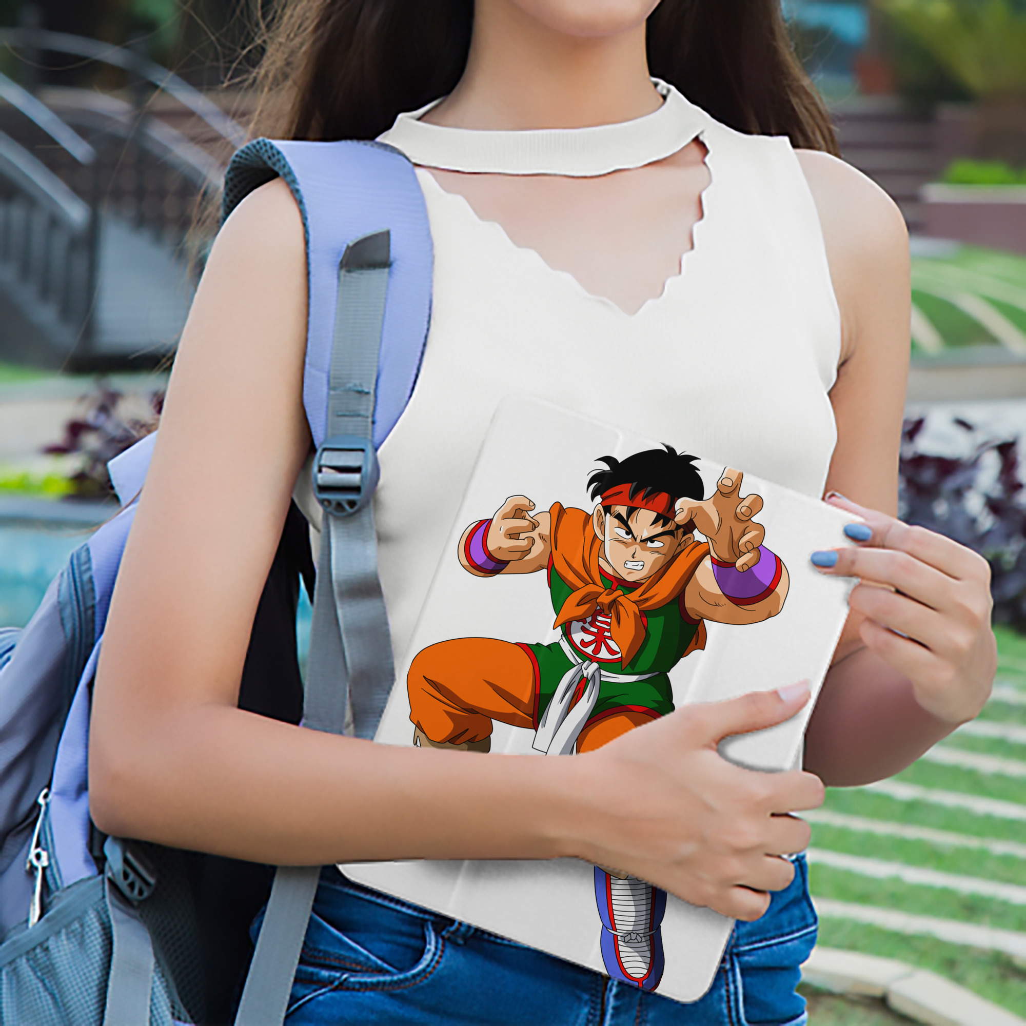 ドラゴンボール DRAGON BALL IPad ケース ペン収納付き 三つ折りスタンド PUレザー×シリコン 対応機種9.5/10.5/10.9インチ