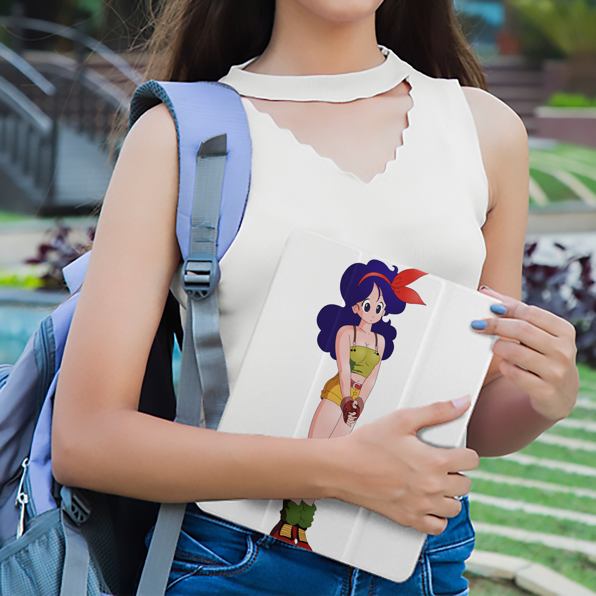 ドラゴンボール DRAGON BALL IPad ケース ペン収納付き 三つ折りスタンド PUレザー×シリコン 対応機種9.5/10.5/10.9インチ