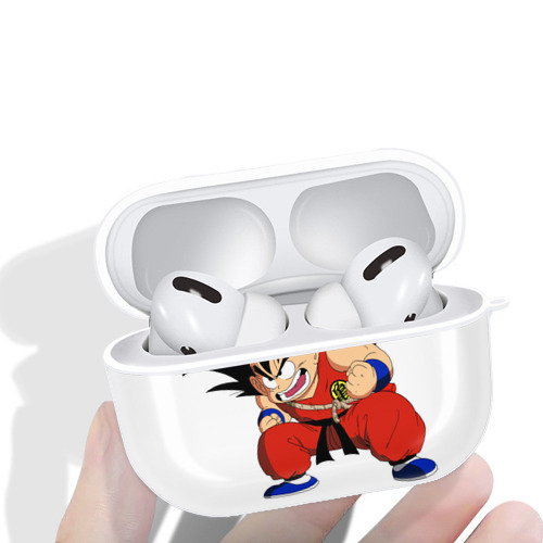 ドラゴンボール 孫悟空（そん ごくう）Son Goku カカロット DRAGON BALL Kakarotto 【AirPods Pro用】ハードシェル保護ケース 耐衝撃・防指紋・カラビナ付き商品仕様
