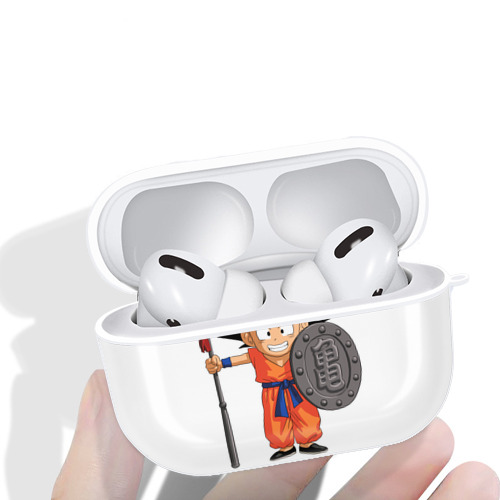 ドラゴンボール 孫悟空（そん ごくう）Son Goku カカロット DRAGON BALL Kakarotto 【AirPods Pro用】ハードシェル保護ケース 耐衝撃・防指紋・カラビナ付き商品仕様