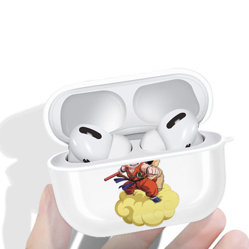 ドラゴンボール 孫悟空（そん ごくう）Son Goku カカロット DRAGON BALL Kakarotto 【AirPods Pro用】ハードシェル保護ケース 耐衝撃・防指紋・カラビナ付き商品仕様