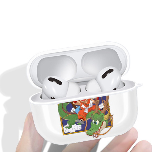 ドラゴンボール 孫悟空（そん ごくう）Son Goku カカロット DRAGON BALL Kakarotto 【AirPods Pro用】ハードシェル保護ケース 耐衝撃・防指紋・カラビナ付き商品仕様
