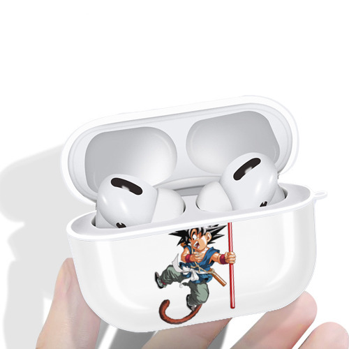 ドラゴンボール 孫悟空（そん ごくう）Son Goku カカロット DRAGON BALL Kakarotto 【AirPods Pro用】ハードシェル保護ケース 耐衝撃・防指紋・カラビナ付き商品仕様