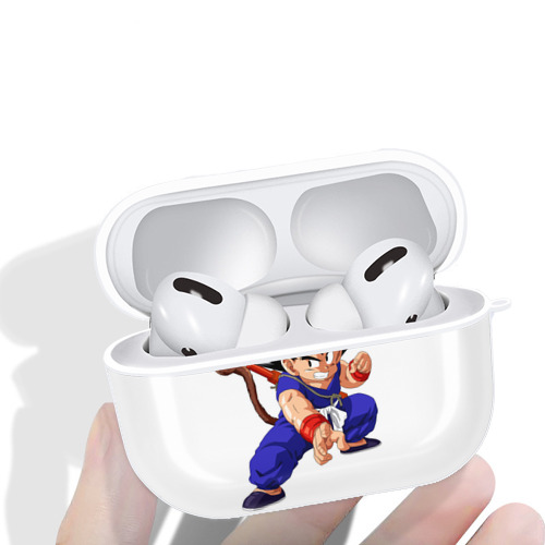 ドラゴンボール 孫悟空（そん ごくう）Son Goku カカロット DRAGON BALL Kakarotto 【AirPods Pro用】ハードシェル保護ケース 耐衝撃・防指紋・カラビナ付き商品仕様