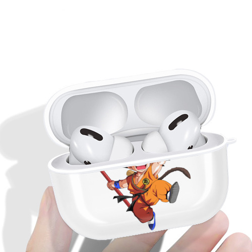 ドラゴンボール 孫悟空（そん ごくう）Son Goku カカロット DRAGON BALL Kakarotto 【AirPods Pro用】ハードシェル保護ケース 耐衝撃・防指紋・カラビナ付き商品仕様