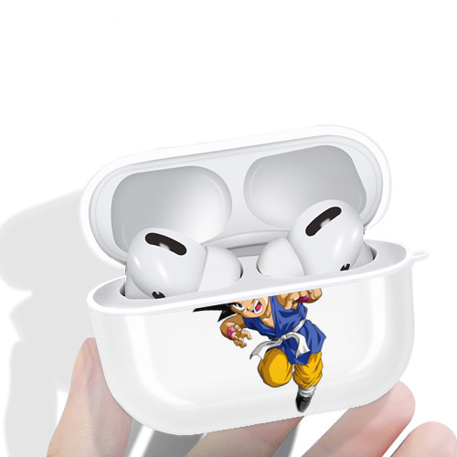 ドラゴンボール 孫悟空（そん ごくう）Son Goku カカロット DRAGON BALL Kakarotto 【AirPods Pro用】ハードシェル保護ケース 耐衝撃・防指紋・カラビナ付き商品仕様