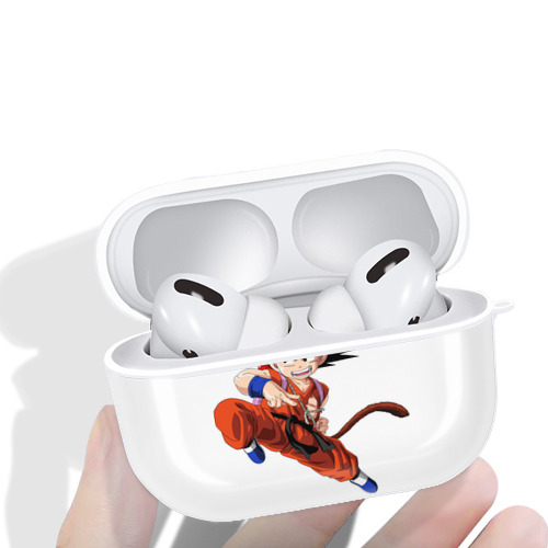 ドラゴンボール 孫悟空（そん ごくう）Son Goku カカロット DRAGON BALL Kakarotto 【AirPods Pro用】ハードシェル保護ケース 耐衝撃・防指紋・カラビナ付き商品仕様