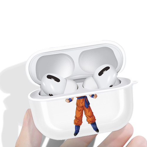 ドラゴンボール 孫悟空（そん ごくう）Son Goku カカロット DRAGON BALL Kakarotto 【AirPods Pro用】ハードシェル保護ケース 耐衝撃・防指紋・カラビナ付き商品仕様