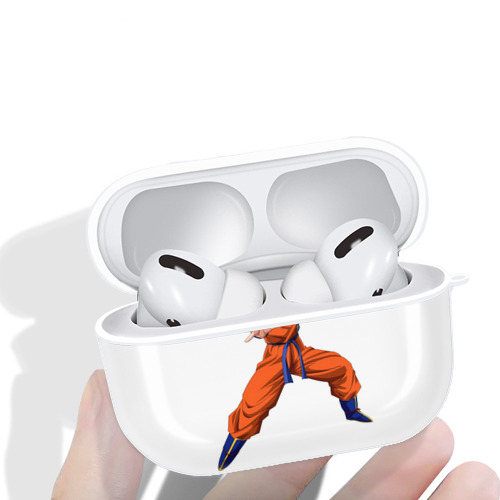 ドラゴンボール 孫悟空（そん ごくう）Son Goku カカロット DRAGON BALL Kakarotto 【AirPods Pro用】ハードシェル保護ケース 耐衝撃・防指紋・カラビナ付き商品仕様