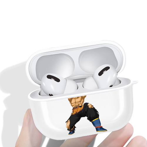 ドラゴンボール 孫悟空（そん ごくう）Son Goku カカロット DRAGON BALL Kakarotto 【AirPods Pro用】ハードシェル保護ケース 耐衝撃・防指紋・カラビナ付き商品仕様