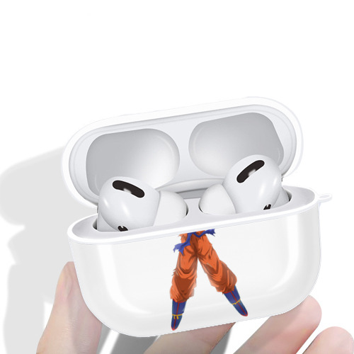ドラゴンボール 孫悟空（そん ごくう）Son Goku カカロット DRAGON BALL Kakarotto 【AirPods Pro用】ハードシェル保護ケース 耐衝撃・防指紋・カラビナ付き商品仕様