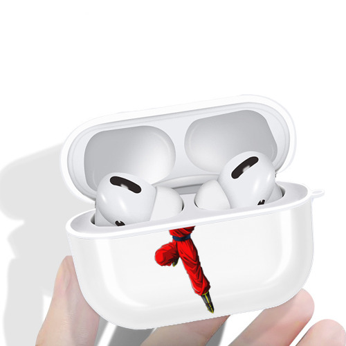 ドラゴンボール 孫悟空（そん ごくう）Son Goku カカロット DRAGON BALL Kakarotto 【AirPods Pro用】ハードシェル保護ケース 耐衝撃・防指紋・カラビナ付き商品仕様