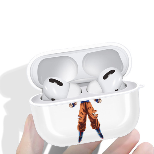 ドラゴンボール 孫悟空（そん ごくう）Son Goku カカロット DRAGON BALL Kakarotto 【AirPods Pro用】ハードシェル保護ケース 耐衝撃・防指紋・カラビナ付き商品仕様