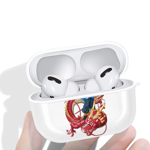 ドラゴンボール 孫悟空（そん ごくう）Son Goku カカロット DRAGON BALL Kakarotto 【AirPods Pro用】ハードシェル保護ケース 耐衝撃・防指紋・カラビナ付き商品仕様