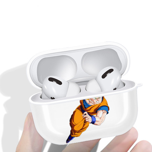 ドラゴンボール 孫悟空（そん ごくう）Son Goku カカロット DRAGON BALL Kakarotto 【AirPods Pro用】ハードシェル保護ケース 耐衝撃・防指紋・カラビナ付き商品仕様