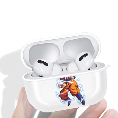 ドラゴンボール 孫悟空（そん ごくう）Son Goku カカロット DRAGON BALL Kakarotto 【AirPods Pro用】ハードシェル保護ケース 耐衝撃・防指紋・カラビナ付き商品仕様