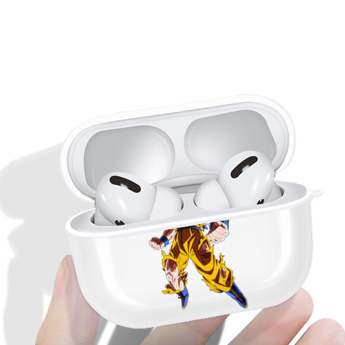 ドラゴンボール 孫悟空（そん ごくう）Son Goku カカロット DRAGON BALL Kakarotto 【AirPods Pro用】ハードシェル保護ケース 耐衝撃・防指紋・カラビナ付き商品仕様