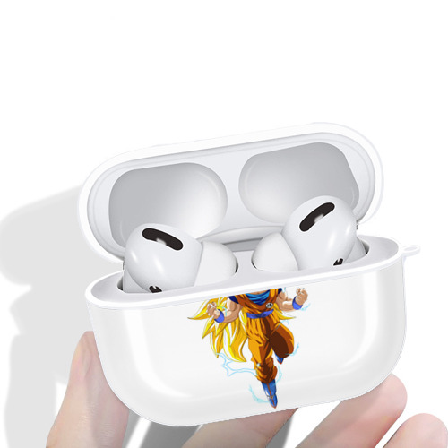 ドラゴンボール 孫悟空（そん ごくう）Son Goku カカロット DRAGON BALL Kakarotto 【AirPods Pro用】ハードシェル保護ケース 耐衝撃・防指紋・カラビナ付き商品仕様