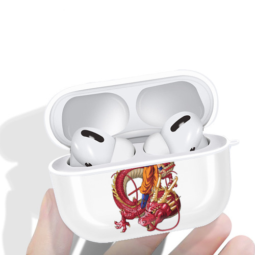ドラゴンボール 孫悟空（そん ごくう）Son Goku カカロット DRAGON BALL Kakarotto 【AirPods Pro用】ハードシェル保護ケース 耐衝撃・防指紋・カラビナ付き商品仕様