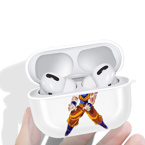 ドラゴンボール 孫悟空（そん ごくう）Son Goku カカロット DRAGON BALL Kakarotto 【AirPods Pro用】ハードシェル保護ケース 耐衝撃・防指紋・カラビナ付き商品仕様