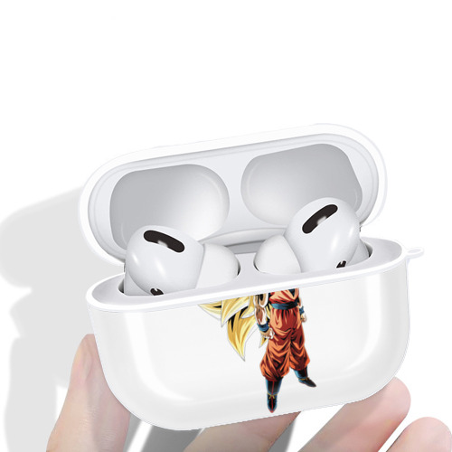 ドラゴンボール 孫悟空（そん ごくう）Son Goku カカロット DRAGON BALL Kakarotto 【AirPods Pro用】ハードシェル保護ケース 耐衝撃・防指紋・カラビナ付き商品仕様