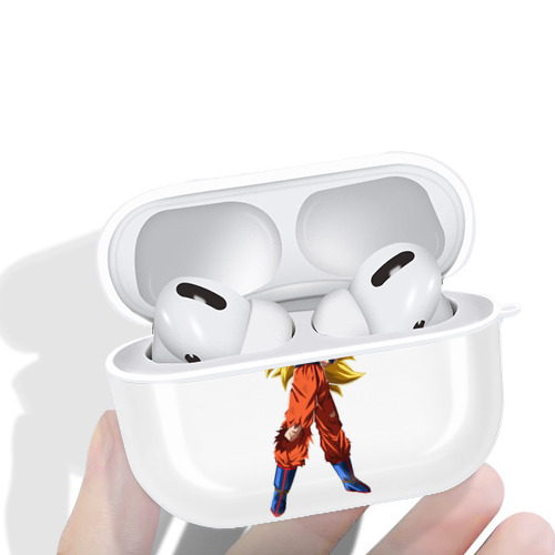 ドラゴンボール 孫悟空（そん ごくう）Son Goku カカロット DRAGON BALL Kakarotto 【AirPods Pro用】ハードシェル保護ケース 耐衝撃・防指紋・カラビナ付き商品仕様