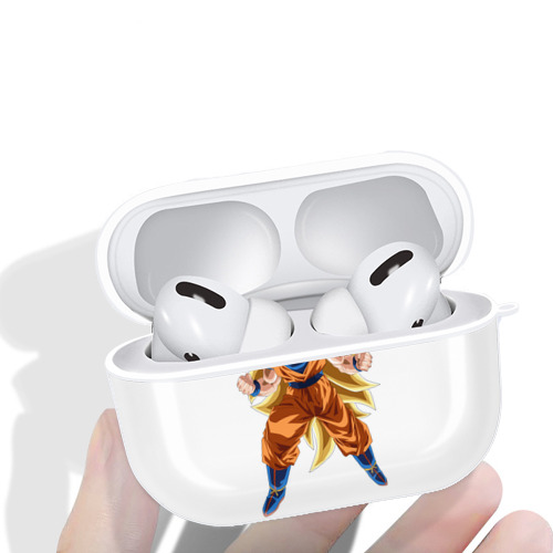ドラゴンボール 孫悟空（そん ごくう）Son Goku カカロット DRAGON BALL Kakarotto 【AirPods Pro用】ハードシェル保護ケース 耐衝撃・防指紋・カラビナ付き商品仕様