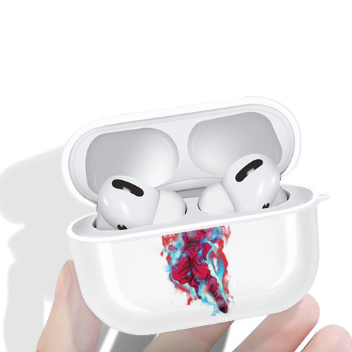ドラゴンボール 孫悟空（そん ごくう）Son Goku カカロット DRAGON BALL Kakarotto 【AirPods Pro用】ハードシェル保護ケース 耐衝撃・防指紋・カラビナ付き商品仕様