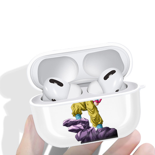 ドラゴンボール 孫悟空（そん ごくう）Son Goku カカロット DRAGON BALL Kakarotto 【AirPods Pro用】ハードシェル保護ケース 耐衝撃・防指紋・カラビナ付き商品仕様