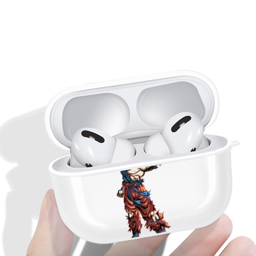 ドラゴンボール 孫悟空（そん ごくう）Son Goku カカロット DRAGON BALL Kakarotto 【AirPods Pro用】ハードシェル保護ケース 耐衝撃・防指紋・カラビナ付き商品仕様