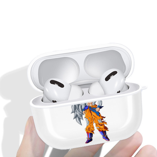ドラゴンボール 孫悟空（そん ごくう）Son Goku カカロット DRAGON BALL Kakarotto 【AirPods Pro用】ハードシェル保護ケース 耐衝撃・防指紋・カラビナ付き商品仕様