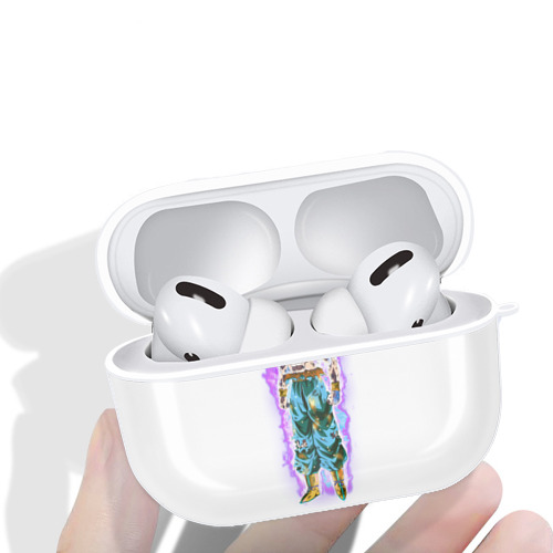 ドラゴンボール 孫悟空（そん ごくう）Son Goku カカロット DRAGON BALL Kakarotto 【AirPods Pro用】ハードシェル保護ケース 耐衝撃・防指紋・カラビナ付き商品仕様